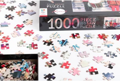 Hinkler - Mindbogglers Artisan 1000 Stuk Jigsaw: R Macneil - Londen - 1000 stukjes legpuzzels voor volwassenen - Uitdagende puzzelspellen - Geschenken