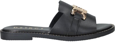 DSTRCT Slippers - Dames - Zwart - Maat:36