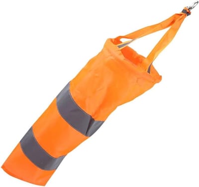Windsok - Windzak Meet - Buiten Wind - Duurzaam Nylon Materiaal - 50cm Lengte - Oranje
