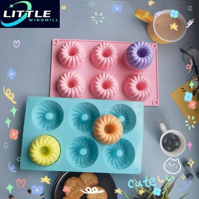 Petit Moule à Gâteau Silicone Château Couronne 3D Anniversaire Plaque Outils de Décoration Grand Pain Fondant Bricolage Outil de Pâtisserie pink