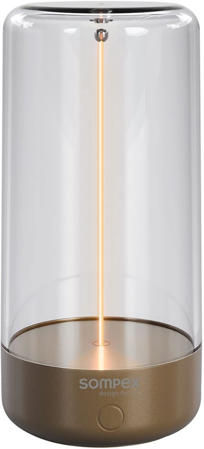 Sompex Tafellamp Pulse | Magnetische sfeerlamp| Goud | indoor | outdoor | oplaadbaar | dimbaar