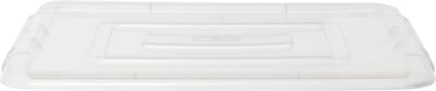 Whitefurze Stack & Store Mini deksel voor opbergdoos 5 liter, transparant 20 stuks