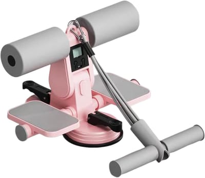 Sit Up Assistant Apparaat - Buikspier Trainer - Thuisworkout Fitness - Dubbele Zuignappen - 26 x 10.5 x 22 cm