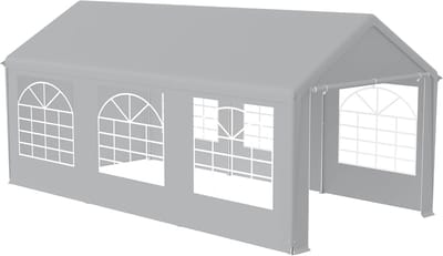 Grote Partytent Tuinpaviljoen 3 x 6 m met Zijwanden Waterdicht