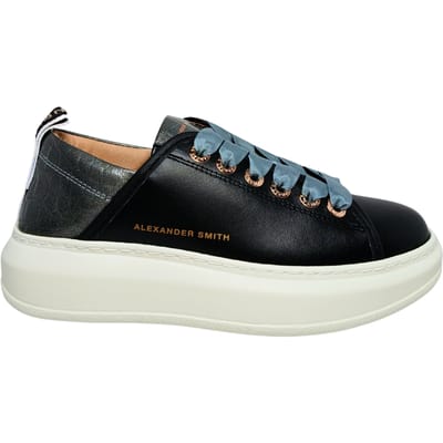 Damesschoenen Alexander Smith Wembley vrouw-zwart Grijze sneakers