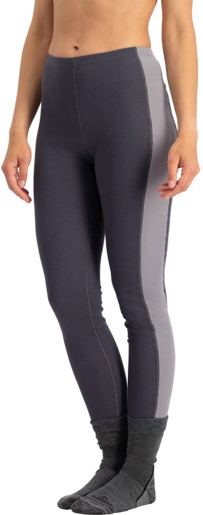 NOMAD® Lichtgewicht Thermobroek Dames | Grijs | S | Sneldrogende Thermo Baselayer voor Wandelen & Skiën