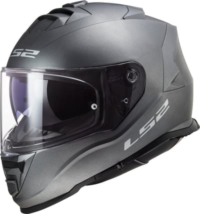 LS2 Helm Storm Single Mono FF800 mat grijs maat XXL