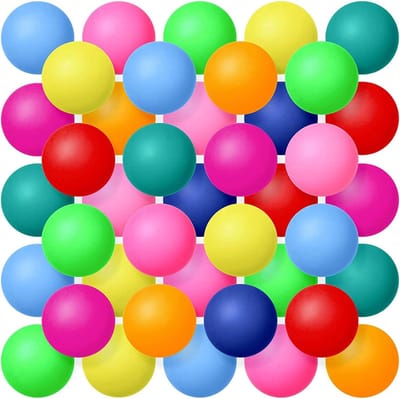 Pingpongballen - Tafeltennisballen - Feestdecoratie - Kleurrijke Bulk - 40 mm - Meerkleurig