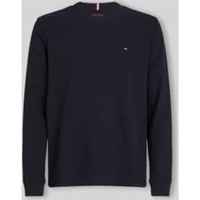 Regular fit shirt met lange mouwen met subtiel logodetail
