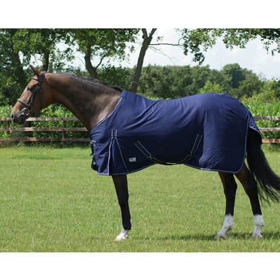 Qhp Zomerdeken Qhp Classic Blauw