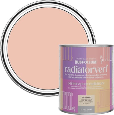 Rust-Oleum Roze Radiatorverf Zijdeglans - Koraal 750ml