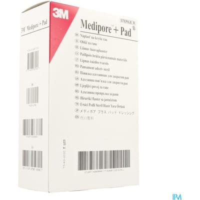 Medipore + Pad 3m 10x15,0cm 25 3569e