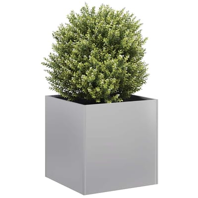 vidaXL - Plantenbak - 40x40x40 - cm - gegalvaniseerd - staal