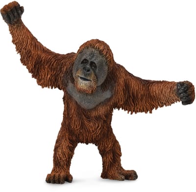 COLLECTA Figurine - Orang-Oetang - (L) - Wilde Dieren - Handgeschilderd - Miniatuur