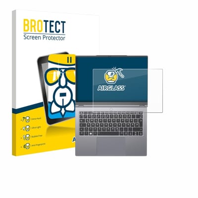 Screenprotector voor Tuxedo InfinityBook Pro 14 Gen 10 Beschermglas transparant