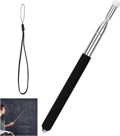 Klaslokaal aanwijzer - Telescopische pen - Presentaties geven - Uittrekbaar tot 100cm - 1 stuk - Niet gespecificeerd