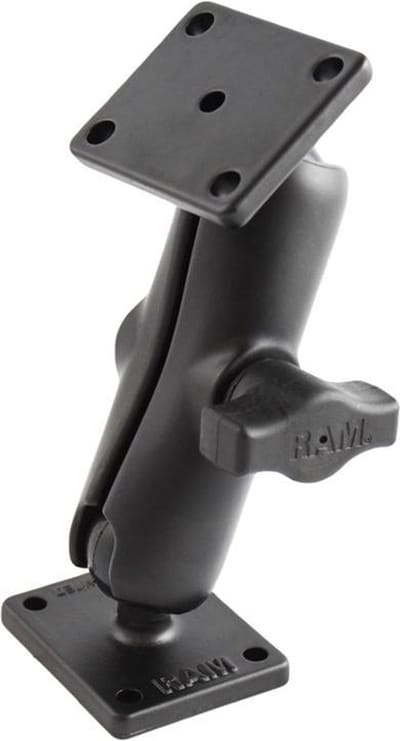 Klemhouder aluminium met 2 B-kogels RAM-B-141U