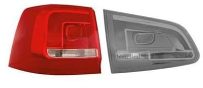 VanWezel 5776931 - Verre extérieur feu arrière gauche pour Volkswagen Sharan de 07/2010 à 2021