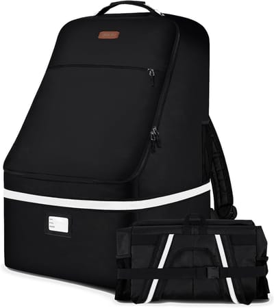 Autostoel Reistas - Baby Zit Draagtas - Veilig Reizen - Handsfree Dragen - 28 x 18 x 18 inch
