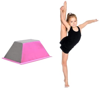 Balance Stand Cube Ritmische Gymnastiek Training Balansblok Stunttrainer Cheerleading Balance Trainer Blok Cheer Flyer Veelzijdig Balansblok voor Tuimeloefeningen
