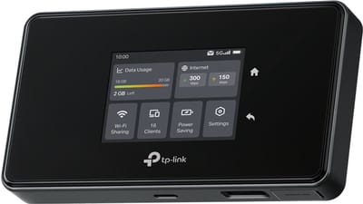 TP-Link M8550 - MiFi Router- 5G - WiFi 6E - Mobiele 5G WiFi Hotspot - Voor Onderweg