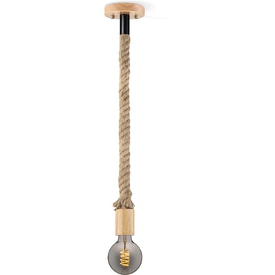 Home sweet home hanglamp Leonardo Spiral g95 - smoke