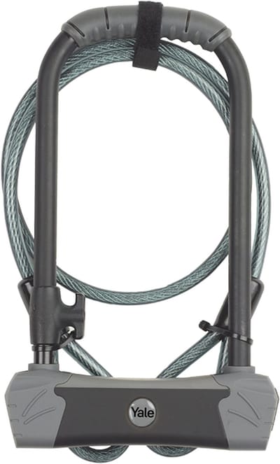 Yale - Beugelslot met Kabel - Maximum Protection - 4 Sleutels