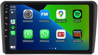 Autoradio geschikt voor Audi A3 S3 RS3 | 2004 t/m 2013 | Android 13 | Draadloos Apple Carplay & Android auto | 2GB + 32GB | 8-core | Davilon | 2025 model | 2004 2005 2006 2007 2008 2009 2010 2011 2012 2013 | Bluetooth & Wifi