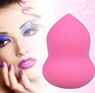 Make up sponsje - Makeup Spons met Kurkvorm - Beauty Spons - Roze