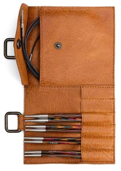 MUUD Carita B. Handgemaakt leren inleg 14 x 21 cm voor breinaaldenpunten