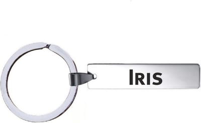 Sleutelhanger Met Naam - Iris - RVS