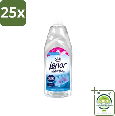 25 x Lenor - Strijkwater - Spring Awakening - Textielverfrisser - 1000 ml - Grootverpakking - Strijkwater - Textielverfrisser - Wasgoed - Frisheid - Kleding