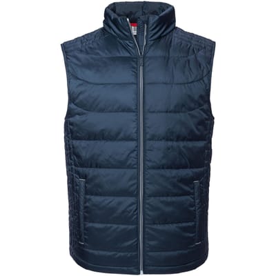 Russell Heren Nano Gewatteerde Bodywarmer (Franse marine)