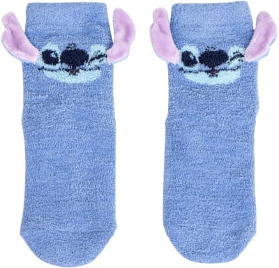 Disney Stitch Sokken Meisjes 3D Cozy Socks Anti Slip