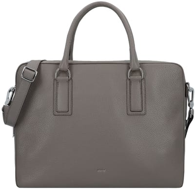 abro Adria Handtas Leder 37.5 cm - Dames - zinc