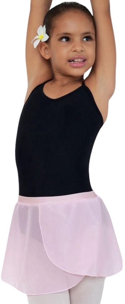 Dancer Dancewear® Balletrokje roze "Sonata" | Balletrok voor een meisje | maat 98/104 | 4/6 jaar