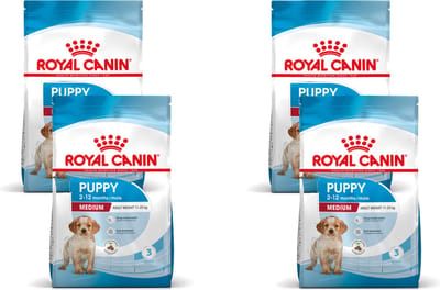Royal Canin Medium - Puppy-Hondenvoer - 4 x 4 kg