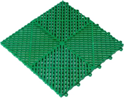 Modulaire Vloertegels - Drainage Tegels - Ruimtes Verbeteren - In elkaar grijpend Ontwerp - 40 x 40 cm - Groen