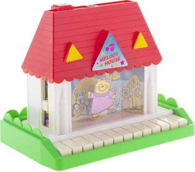 Creatone Melody House - Orgelhuisje met licht en bewegende figuurtjes