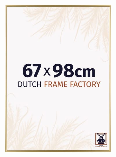 Fotolijst 67x98 cm - Kunststof - Goud - Easy