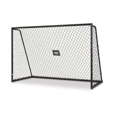 EXIT Scala Aluminium Voetbaldoel 300x200cm - Weerbestendig - Voetbal Goal - Voor Kinderen - Tuin - Zwart