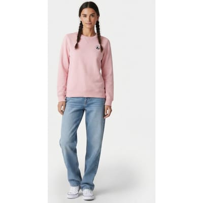 JOTT Elvas Sweatshirt Peach Pink Maat: XS | Longsleeves Outlet | Dames | Roze