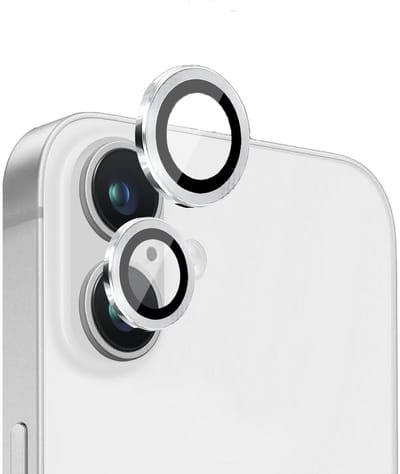 Solidenz Camera Lens Protector - Geschikt voor Apple iPhone 16 / 16 Plus - Wit