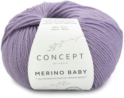 Katia Concept Merino Baby - 158 lavendel - Wol Garen