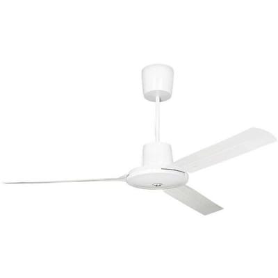 Vortice Nordik Evolution 120 WE Plafondventilator 70 W (Ø x h) 122 cm x 325 mm Wit Met wintermodus, Lampaanbouw mogelijk