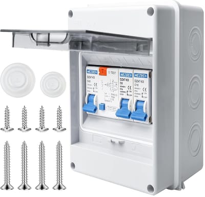 Verdeelkast Oppervlaktebevestiging IP65 32A 50A AC 10A + 10A Klep