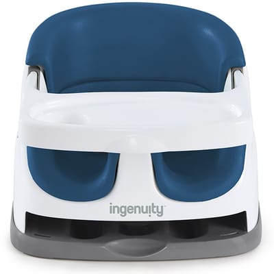 Baby Base 2-in-1 zitje donkerblauw - Ingenuity - vanaf 6 maanden