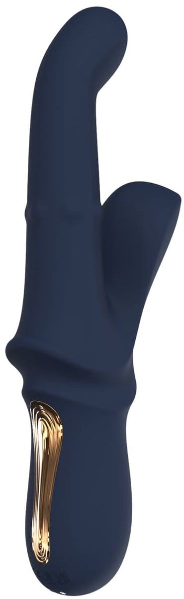 Dubbele Stimulatie Vibrator Dream Toys Goddess Collection Blauw