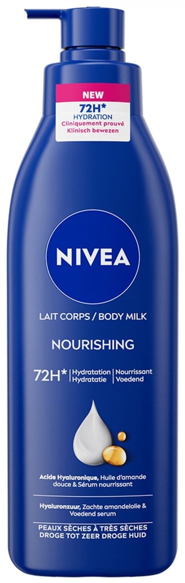 Nivea Voedende Lichaamsmelk 72H 250 ml