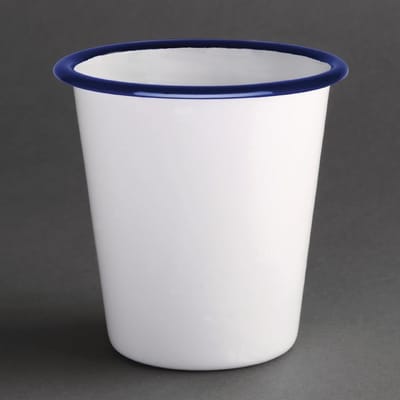 Olympia 6 stuks | Geemailleerde beker 31cl